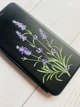 Чохол-книжка з малюнком для Samsung Galaxy A32 Чорний :: Гілочки лаванди (принт 266) - зображення 3