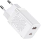 Сетевое зарядное устройство Baseus двойной адаптер USB Type-C QC3.0 PD3.0 с быстрой зарядкой, 30W - изображение 4
