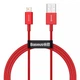Кабель Baseus CALYS-A03 Superior Series Fast Charging Lightning 2.4A 1m red - изображение 1