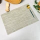 Салфетка под тарелку 45*30 см Клетка Хаки (12-В) - изображение 1