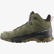 Черевики Salomon X ULTRA 4 MID GTX з водонепроникною мембраною GORE-TEX | Deep Lichen/Peat/Kelp, розмір 45 - зображення 2