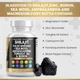 Премиальная добавка для поддержки надпочечников и иммунитета Clean Nutraceuticals Shilajit Pure Himalayan 10,000mg Supplement w Sea Moss 6000mg Ashwagandha 6000 Tongkat Ali Boron Magnesium 90 капсул - зображення 6