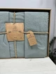 Комплект постельного белья вареный хлопок Limasso 200х220 Мятный 50 х 70 - изображение 1
