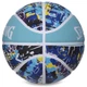 Мяч баскетбольный резиновый Spalding Graffiti 84373Y размер 7 Blue-Multicolor - изображение 3