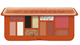 Paleta cieni do powiek Pupa Milano 3D Effects Design M Eyeshadow Palette Orange 12 g (8011607371433) - obraz 1