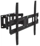 Настенное крепление LCD/Plasma tv 26-65" Walfix r-514b Black, vesa 600x400, до 30 кг, поворот на 120°, наклон 15°, отступ от стены 82-371 мм - изображение 1