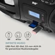 Бумбокс Auna Soundblaster DAB Boombox (10035222) - зображення 3