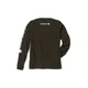 Футболка з довгим рукавом Carhartt Sleeve Logo T-Shirt L/S - EK231 (Peat, M) - зображення 2