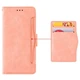 Чехол-книжка с кармашками Deexe Wallet Stand для Xiaomi Poco X6 Pro - Pink - изображение 5