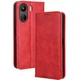 Чохол-книжка Deexe Retro Style для Xiaomi Redmi 13C / Poco C65 - Red - зображення 1