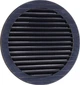 Вентиляційна решітка AIRROXY AOzSg 02-233 150 Graphite - зображення 1