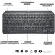 Клавиатура Logitech mx Keys Mini Wireless Illuminated ua Graphite (920-010498) - изображение 5