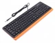 Клавиатура A4Tech Fstyler fks10 Orange usb - изображение 2