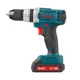 Шуруповерт акумуляторний 20в, 1.5Ач x 2 Ronix 8620 - изображение 1