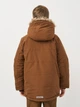 Детская зимняя куртка-парка для мальчика Coccodrillo Outerwear Boy Kids ZC3152105OBK-018 92 см Коричневая (5904986239759) - изображение 3