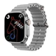 Смарт-годинник XO M8 Pro wireless charging smart sports watch 1.96'49mm BT Call, Track, HeartRate, IP68 Сірий - изображение 3