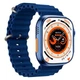 Смарт-часи XO M8 Pro бездротовий charging smart sports watch 1.96'49mm BT Call, Track, HeartRate, IP68 Синій - зображення 3