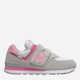 Дитячі кросівки для дівчинки New Balance 574 PV574SA2 28 Сірі (195173159379) - зображення 1