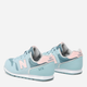 Buty sportowe dziecięce dla dziewczynki New Balance 373 YC373JP2 38.5 Turkusowe (196307150675) - obraz 5