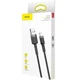 Кабель 2м USB - Micro USB Baseus Cafule Cable 1.5A Gray+Black|Кабель для зарядки та передачі даних CAMKLF-CG1 - зображення 8