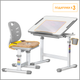 Комплект Evo-kids Evo-06 Ergo Grey (стол + стул) (Evo-06 Ergo G) - изображение 5