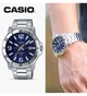 Чоловічий годинник Casio MTP-VD01D-2BVUDF Срібло\Синій Кварцовий механізм - зображення 6