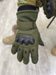 Тактичні зимові рукавички Tactical Gloves Olive XXL - зображення 2