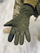 Тактичні зимові рукавички Tactical Gloves Olive L - зображення 3