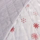 Полуторное стёганое покрывало байка/микрофибра №55109R - изображение 4