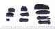 Дворники MEYLE 029 350 1400 Renault Clio; Nissan Note, Juke; Toyota Corolla, Yaris, Auris; Hyundai Santa Fe, IX20, I30; Suzuki SX4; Honda Civic; Fiat 500; Smart Fortwo; KIA Ceed, Pro Ceed - изображение 5
