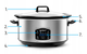Мультиварка Yoer Slowy Clever-Cook SC6502S 6,5 л 320 Вт з керамічною чашею - зображення 1