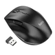 Мышь беспроводная HOCO GM24 Mystic six-button dual-mode BT и 2.4G черная - изображение 2
