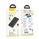 Удлинитель сетевой HOCO AC8A 3USB, Type-C, QC, 3 розетки, 1.5 м, черный - изображение 5