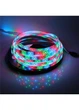 Світлодіодна стрічка SMD 3528 RGB (54 LED/m) 5 метрів на силіконі з блоком та пультом керування різнокольорова (повний комплект) - зображення 8