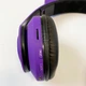 Навушники з котячими вушками Бездротові Wireless headphones Cat ear CXT-B39 Фіолетові з Bluetooth гарнітурою та LED підсвічуванням - зображення 4