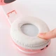 Навушники з котячими вушками Бездротові Wireless headphones Cat ear CXT-B39 Рожеві з Bluetooth гарнітурою та LED підсвічуванням - зображення 5