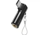 Адаптер MOSWAG USB Type C на 3.5мм black - зображення 1