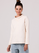 Sweter damski BeWear B268 S Waniliowy (5905563718179) - obraz 1