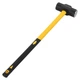 Кувалда сталева для кросфіту та функціональних тренувань HAMMER Zelart TA-9635-14LB 14LB (6,4кг) чорний-жовтий - изображение 2
