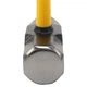 Кувалда сталева для кросфіту та функціональних тренувань HAMMER Zelart TA-9635-14LB 14LB (6,4кг) чорний-жовтий - изображение 7