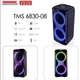 Temeisheng 6830-08 два микрофона | Мощная беспроводная колонка Bluetooth - изображение 7