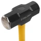 Кувалда сталева для кросфіту та функціональних тренувань HAMMER Zelart TA-9635-16LB 16LB (7,3кг) чорний-жовтий - изображение 3