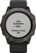Смарт-часы Garmin Fenix 6 Sapphire Сarbon Grey DLC with Black Band (010-02158-10/11) - изображение 5