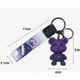 Брелок на сумку ключи Мишка беарбрик Gloomy Bear Popobe фиолетовый (NST)32186 - изображение 2