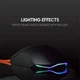 Игровая компьютерная мышь Fantech G13 Rhasta II USB с RGB c подсветкой 1.8м DPI 800-2400 Нейлон Black - изображение 2