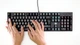 Ігрова провідна механічна клавіатура Fantech ATOM MK886 Red Switch "Тихі" Switch c RGB підсвічуванням Black/Black - зображення 6