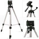 Штатив Tripod телескопический универсальный с 3D-головкой 134см Серебристо-чёрный (330-A) - изображение 3