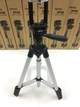 Штатив Tripod для смартфона, екшн-камери, фотоапарати 108см Сріблясто-чорний (3110) - зображення 3