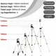 Штатив Tripod телескопический универсальный с 3D-головкой 134см Серебристо-чёрный (330-A) - изображение 7