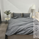 Підковдра Ecotton Полуторний 147х210 Зимова колекція Super Soft Фланель SB-148 Grey Ecotton (24435) - зображення 3